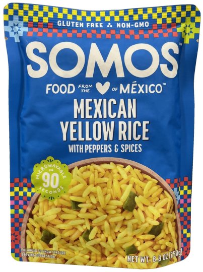 SOMOS MEXICAN YELLOW RICE WITH PEPPERS & SPICES (image for) SOMOS MEXICAN YELLOW RICE WITH PEPPERS & SPICES