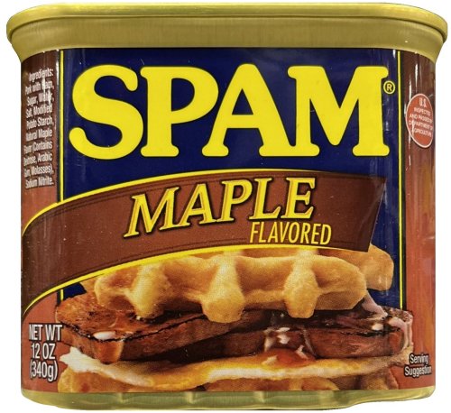 SPAM MAPLE FLAVORED (image for) SPAM MAPLE FLAVORED