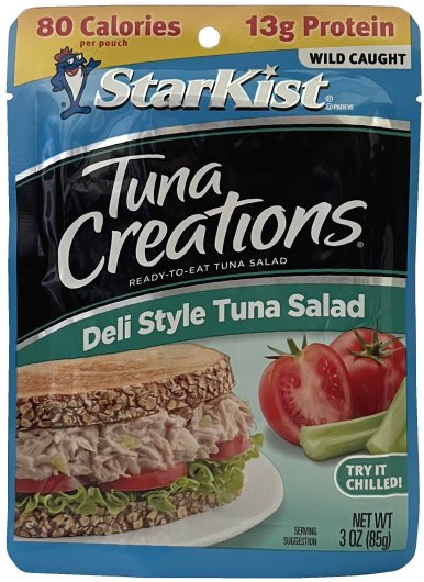 STARKIST TUNA CREATIONS DELI STYLE TUNA SALAD (image for) STARKIST TUNA CREATIONS DELI STYLE TUNA SALAD