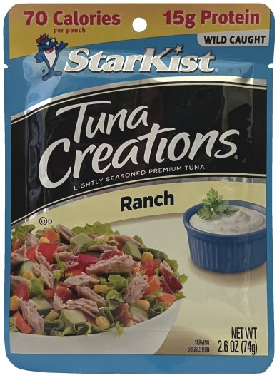 STARKIST TUNA CREATIONS RANCH (image for) STARKIST TUNA CREATIONS RANCH