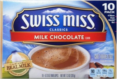 SWISS MISS CLASSICS MILK CHOCOLATE HOT COCOA MIX (image for) SWISS MISS CLASSICS MILK CHOCOLATE HOT COCOA MIX