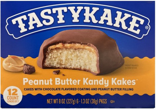 TASTYKAKE PEANUT BUTTER KANDY KAKES (image for) TASTYKAKE PEANUT BUTTER KANDY KAKES