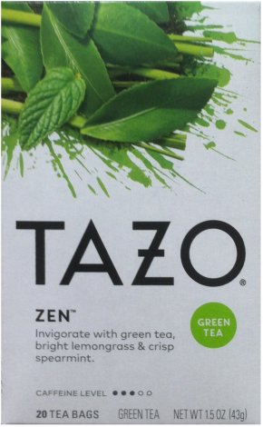 TAZO ZEN GREEN TEA (image for) TAZO ZEN GREEN TEA