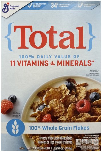 GENERAL MILLS TOTAL 11 VITAMINS & MINERALS (image for) GENERAL MILLS TOTAL 11 VITAMINS & MINERALS