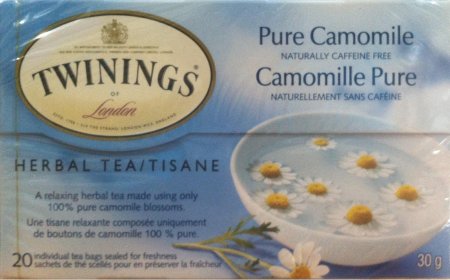TWININGS PURE CAMOMILE HERBAL TEA (image for) TWININGS PURE CAMOMILE HERBAL TEA