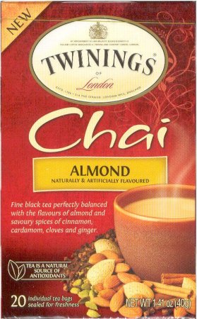 TWININGS CHAI ALMOND TEA (image for) TWININGS CHAI ALMOND TEA