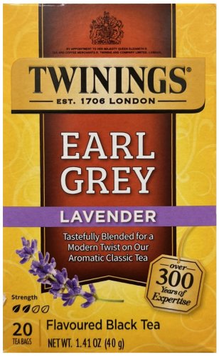 TWININGS EARL GREY LAVENDER TEA (image for) TWININGS EARL GREY LAVENDER TEA