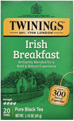 TWININGS IRISH BREAKFAST TEA (image for) TWININGS IRISH BREAKFAST TEA
