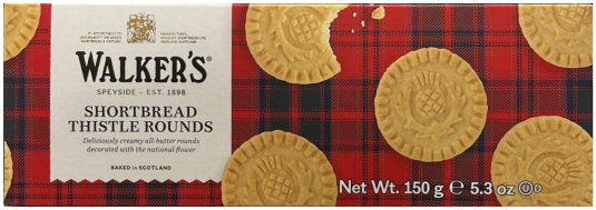 WALKER'S SHORTBREAD THISTLE ROUNDS (image for) WALKER'S SHORTBREAD THISTLE ROUNDS
