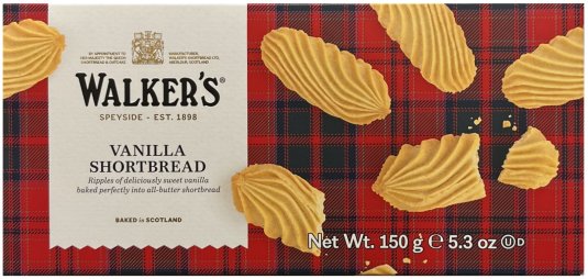 WALKER'S VANILLA SHORTBREAD (image for) WALKER'S VANILLA SHORTBREAD