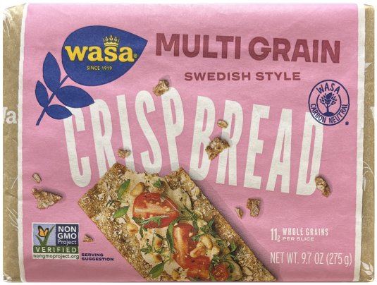 WASA MULTIGRAIN WHOLE GRAIN CRISPBREAD (image for) WASA MULTIGRAIN WHOLE GRAIN CRISPBREAD