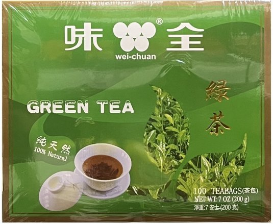 WEI-CHUAN GREEN TEA (image for) WEI-CHUAN GREEN TEA