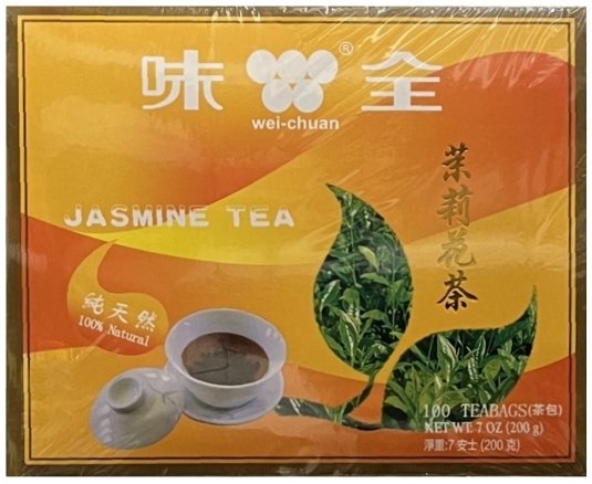 WEI-CHUAN JASMINE TEA (image for) WEI-CHUAN JASMINE TEA