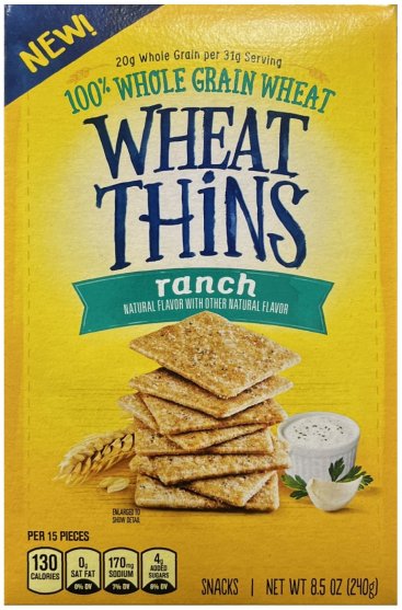 WHEAT THINS RANCH (image for) WHEAT THINS RANCH