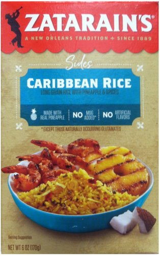 ZATARAIN'S CARIBBEAN RICE MIX (image for) ZATARAIN'S CARIBBEAN RICE MIX